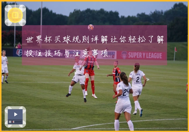 世界杯买球规则详解让你轻松了解投注技巧与注意事项